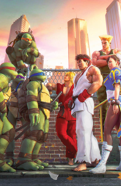 TMNT vs SF #1 SET by Tiago da Silva and Franck Uzan