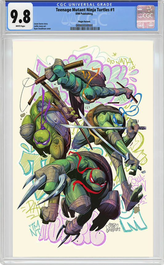 Teenage Mutant Ninja Turtles #1 CGC 9.8 Ryan Smallman