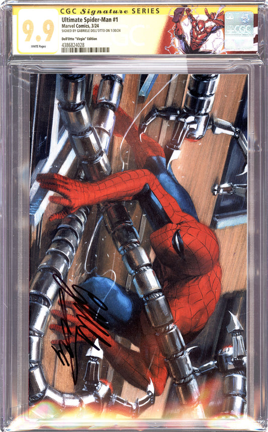 Ultimate Spider-Man #1 Gabriele Dell'Otto CGC SS 9.9 (Virgin Edition) | Slab of The Day – April 9