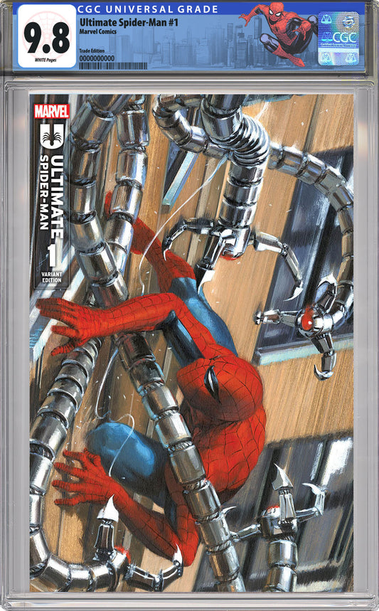 Ultimate Spider-Man #1 Gabriele Dell'Otto CGC 9.8 TRADE EDITION