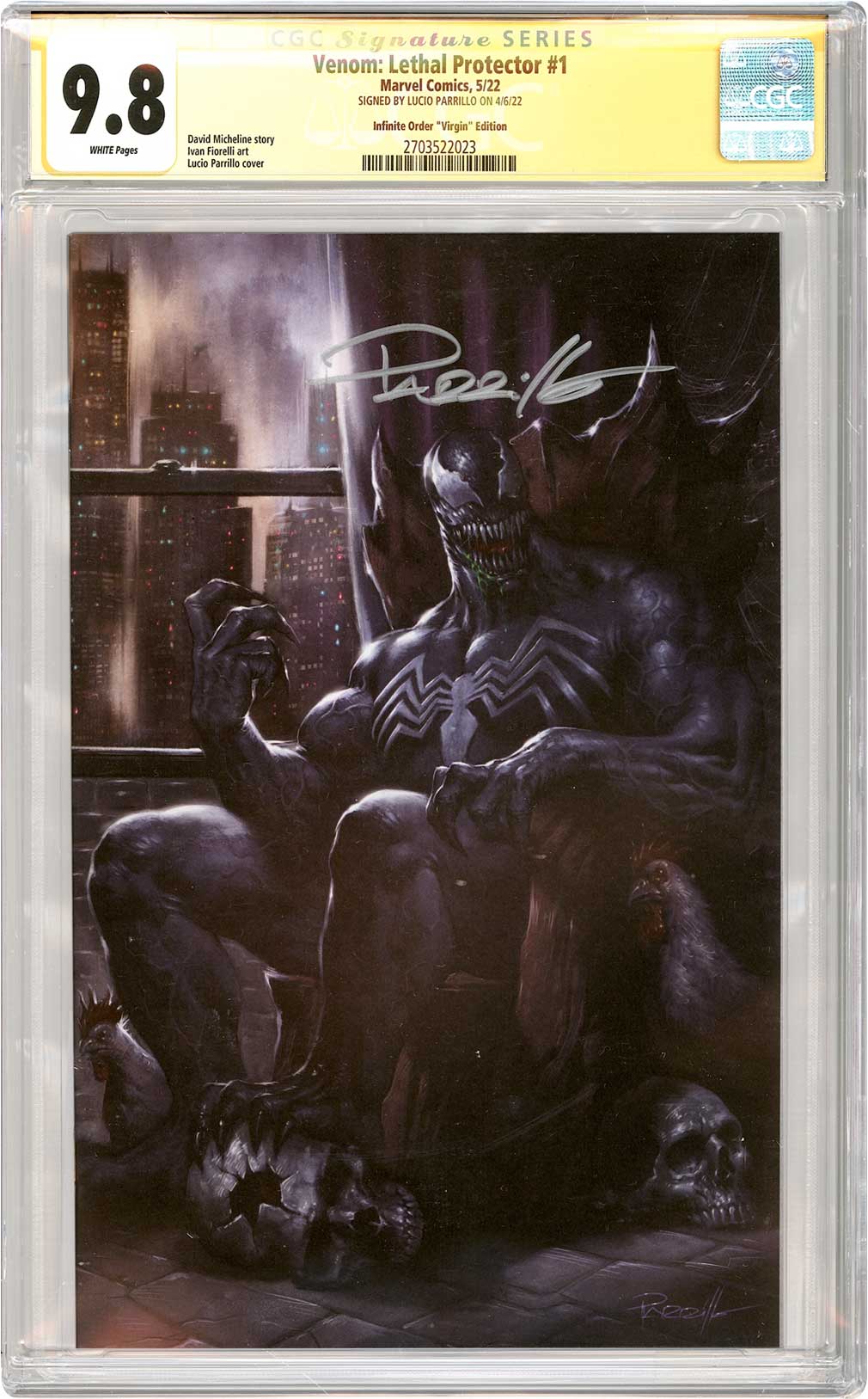 Slab of The Day – Jan 18 | Venom: Lethal Protector #1 CGC SS 9.8 Lucio Parrillo