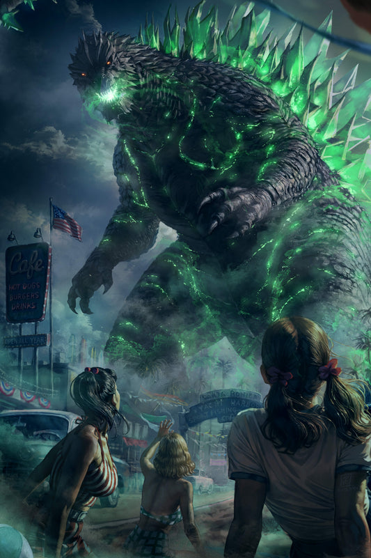 The Horror of Godzilla #1 GLOW IN THE DARK EDITION by Kyu Yong Eom