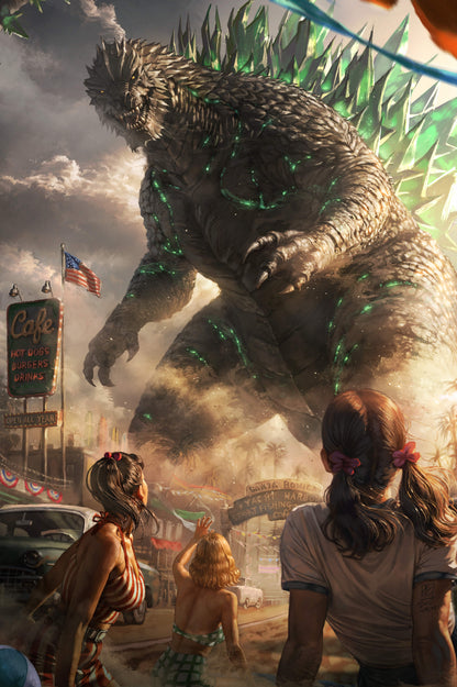 The Horror of Godzilla #1 Virgin by Kyu Yong Eom