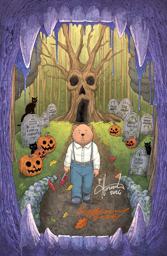 Beneath the Trees Where Nobody Sees [Halloween] SIGNED by Patrick Hovarth & Lloyd Bailey