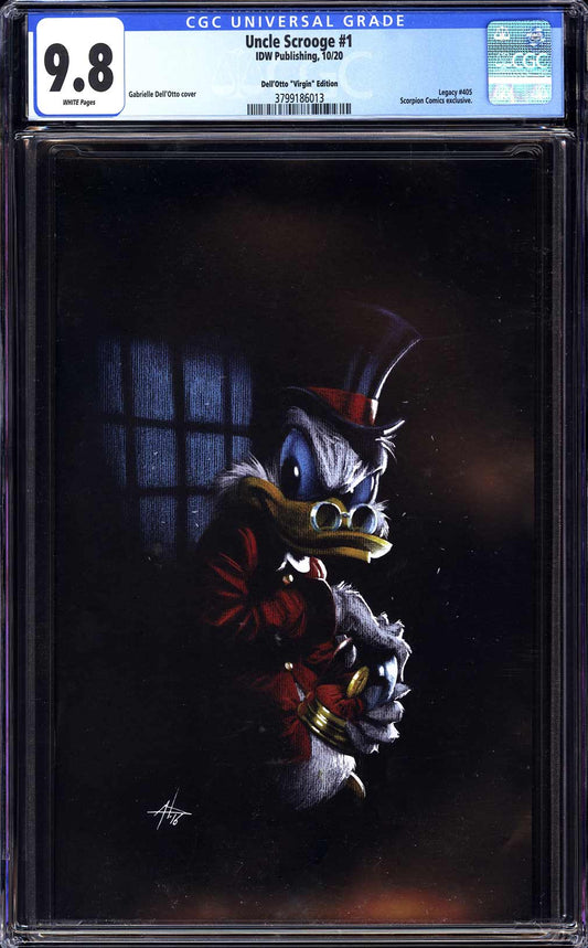 Uncle Scrooge #1 CGC 9.8 Dell'Otto Virgin Edition
