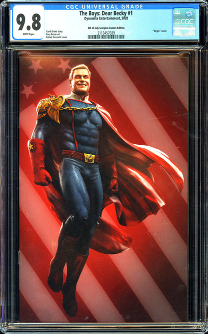 The Boys Dear Becky #1 - CGC 9.8 - Rafael Grassetti