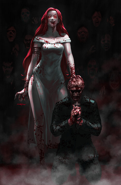 Cult of Dracula #4 - Virgin/Trade Set - Santa Fung