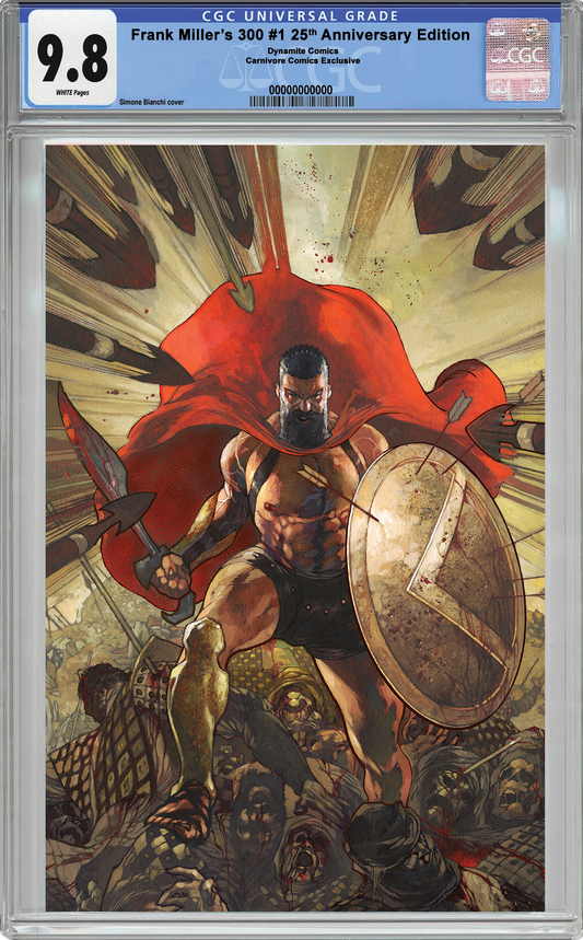 Frank Miller's 300 #1 - CGC 9.8 Blue Label Virgin Variant - Simone Bianchi