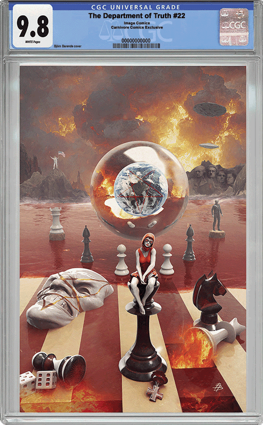 The Department of Truth #22 - CGC 9.8 Blue Label - Björn Barends