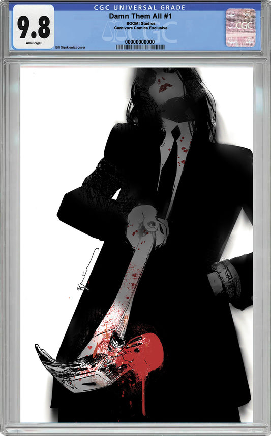 Damn Them All #1 - CGC 9.8 Blue Label - Bill Sienkiewicz