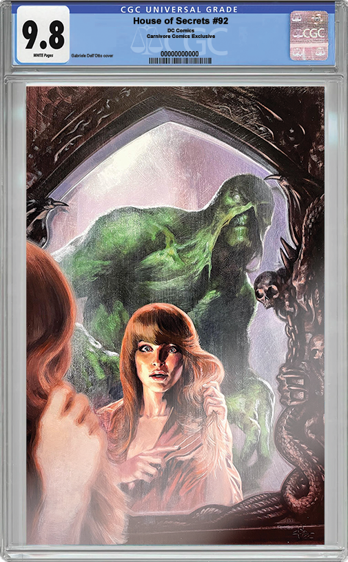 House of Secrets #92 - CGC 9.6-9.8 Blue Label Virgin Foil Variant - Gabriele Dell'Otto