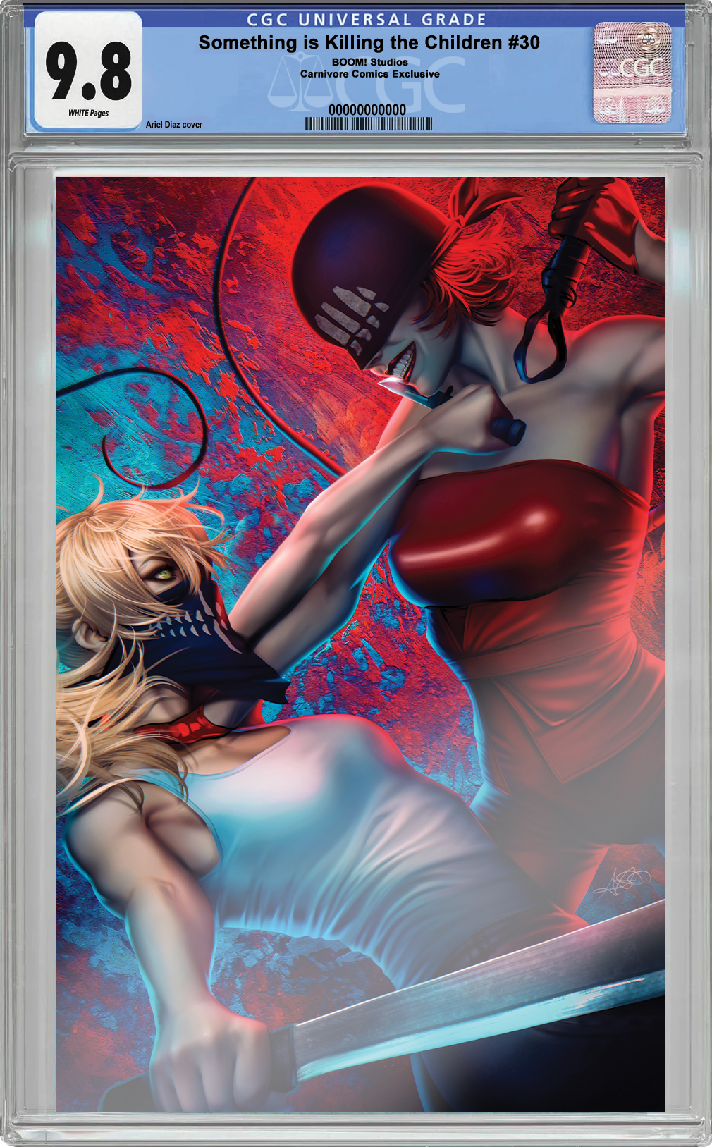 Something is Killing the Children #30 - CGC 9.8 Blue Label Foil - Ariel Diaz