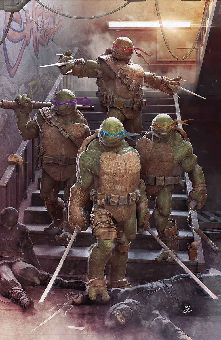 TMNT Armageddon Game #1 - Virgin Variant - Bjorn Barends