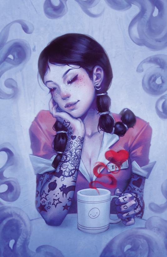 Caffeinated Hearts - Chromium Virgin Variant - Osh Red
