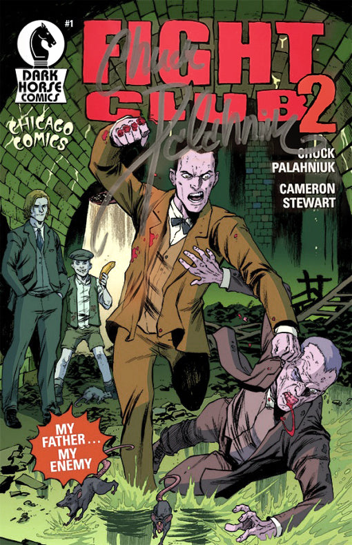 Fight Club 2 SIGNED by Author Chuck Palahniuk
