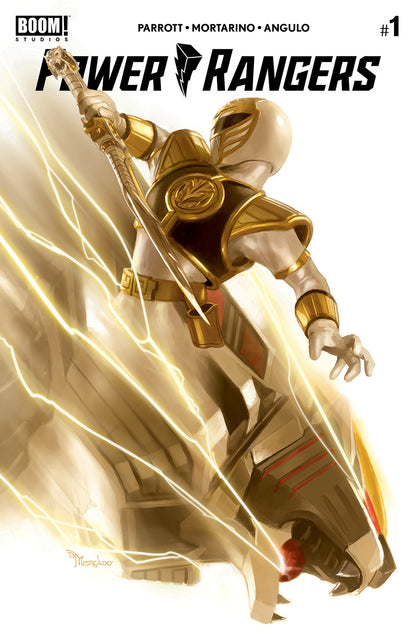 Power Rangers #1 - White Ranger Trade/Virgin Variant Set - Miguel Mercado