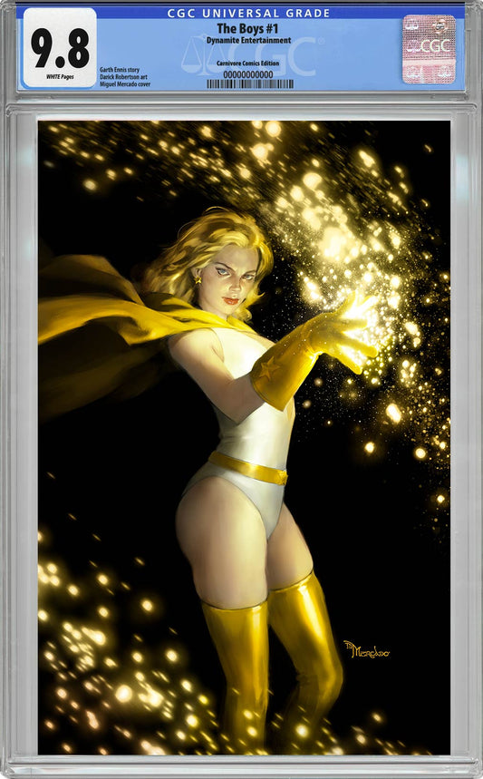 The Boys #1 - CGC 9.8 Virgin Variant - Miguel Mercado