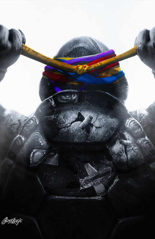 TMNT: The Last Ronin - Lost Years #1 - B&W Virgin Variant - Bosslogic