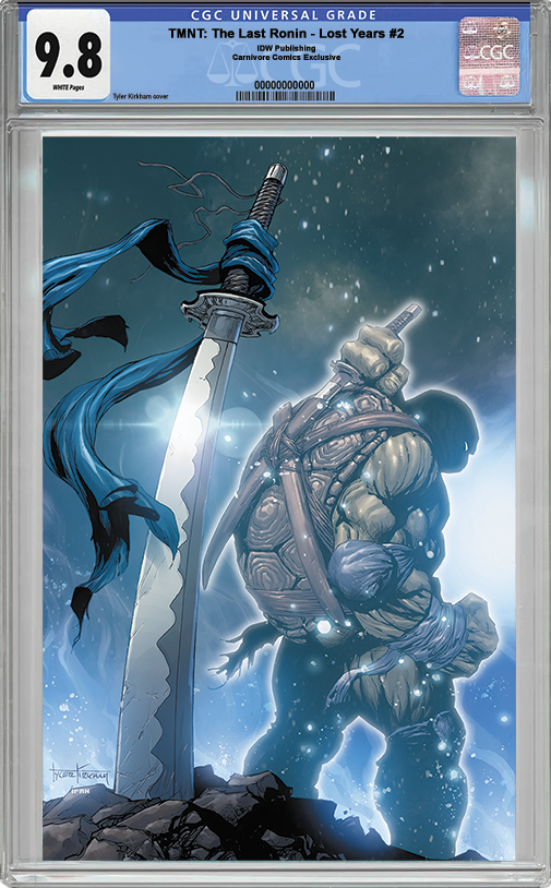 TMNT: The Last Ronin - Lost Years #2 - CGC 9.8 Blue Label Virgin Variant - Kirkham