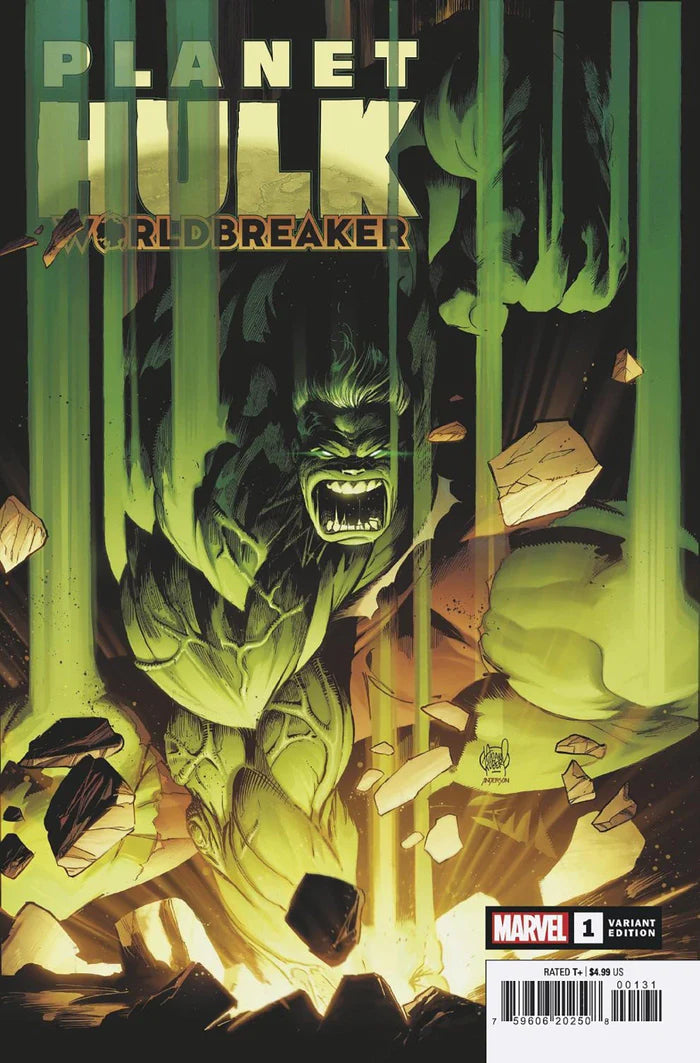 Planet Hulk: Worldbreaker #1 - 1:25 Ratio Incentive Variant - Adam Kubert